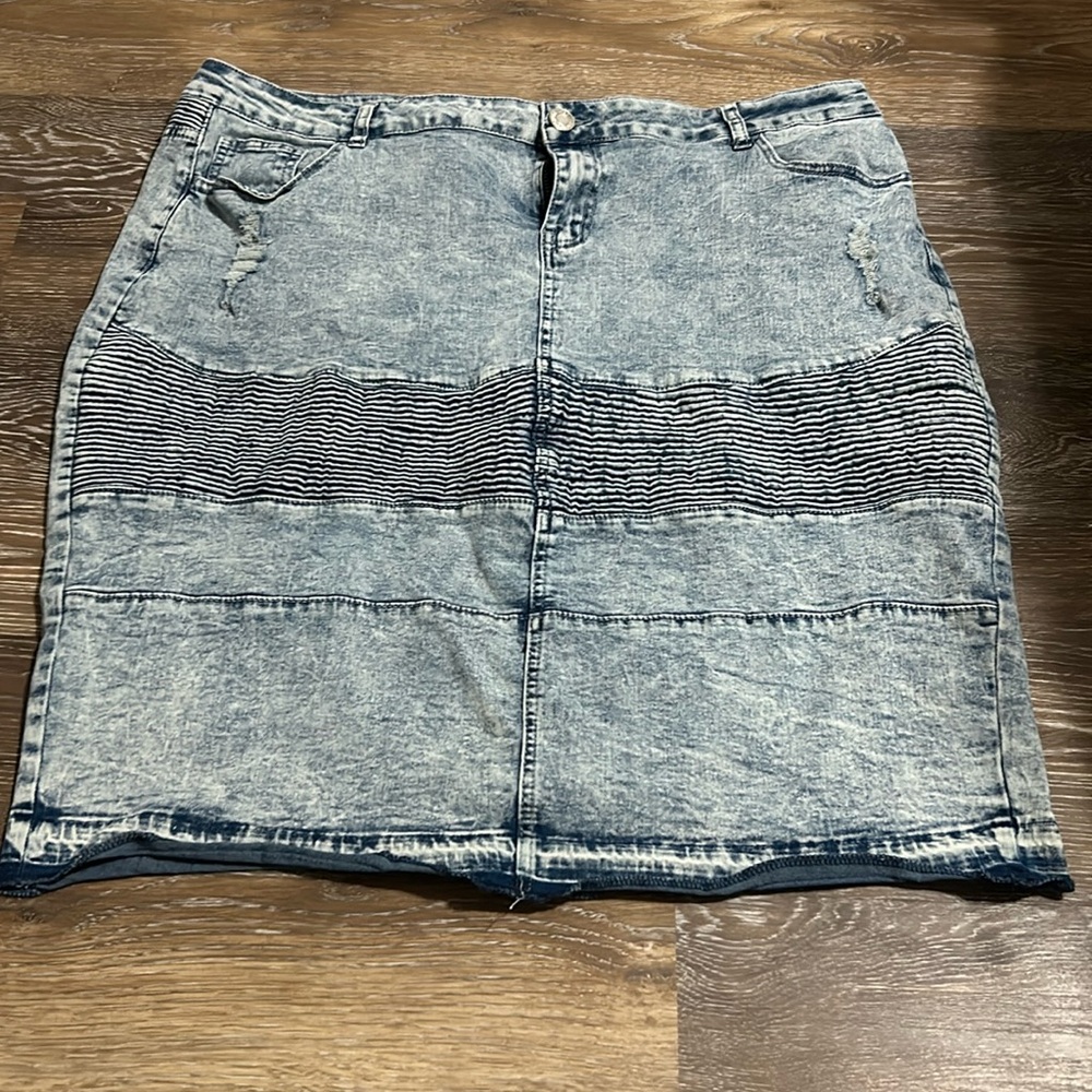 BE-GIRL denim skirt 3XL